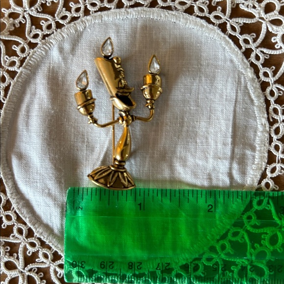 Lumiere Candelabra Brooch - Picture 2 of 4